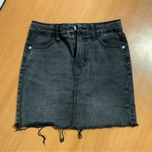 Art Class Recycled Polyester Denim Jean Skirt